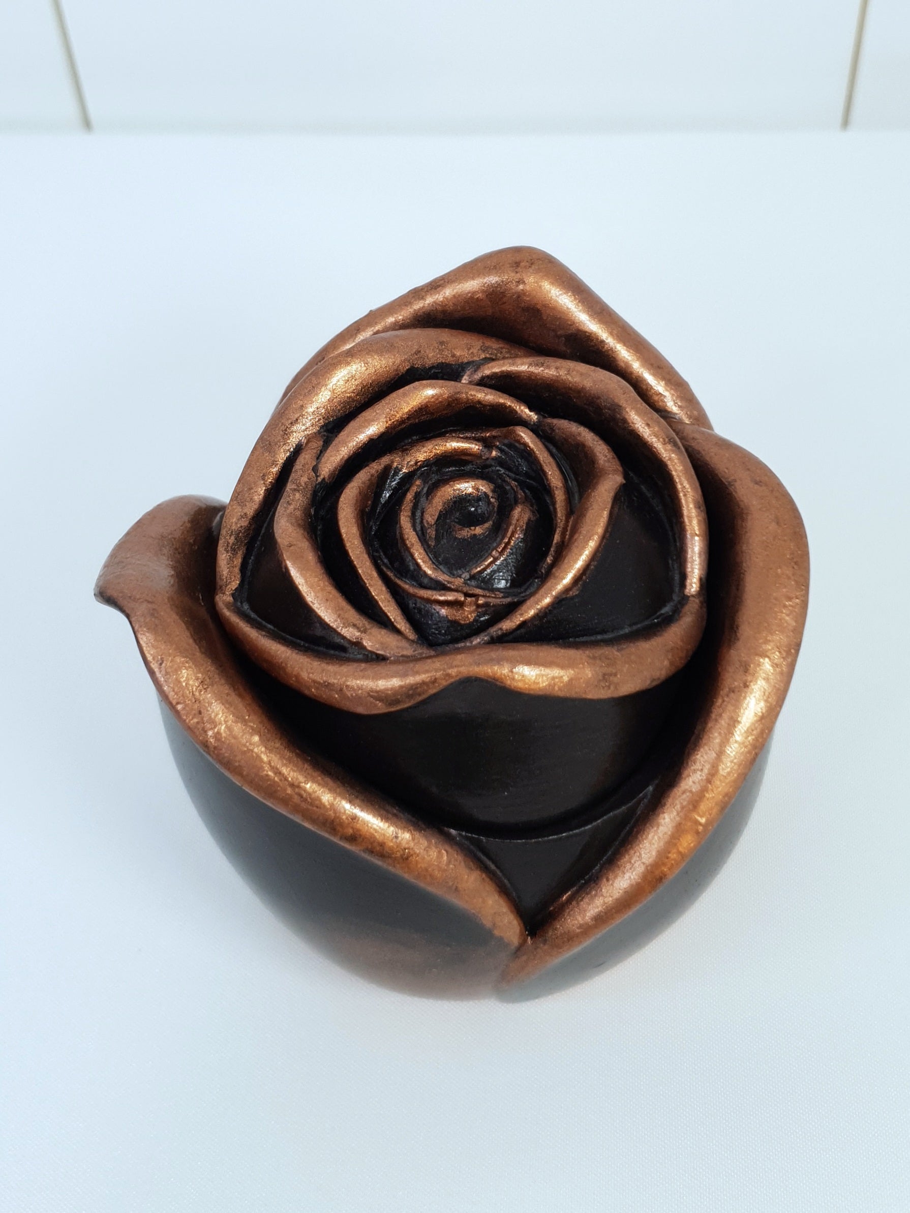 Bougeoir rose – plusieurs finitions possible -