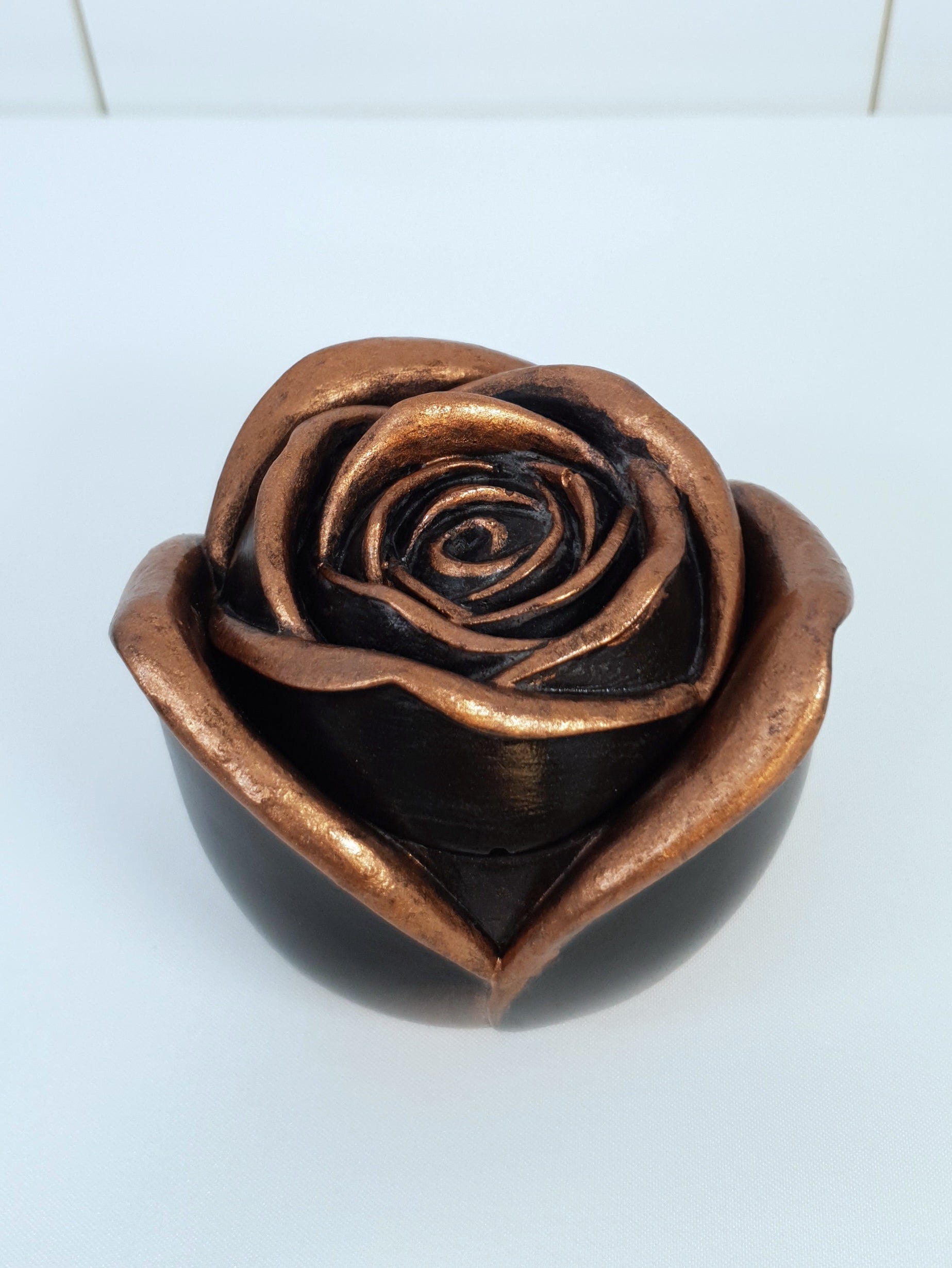 Bougeoir rose – plusieurs finitions possible -