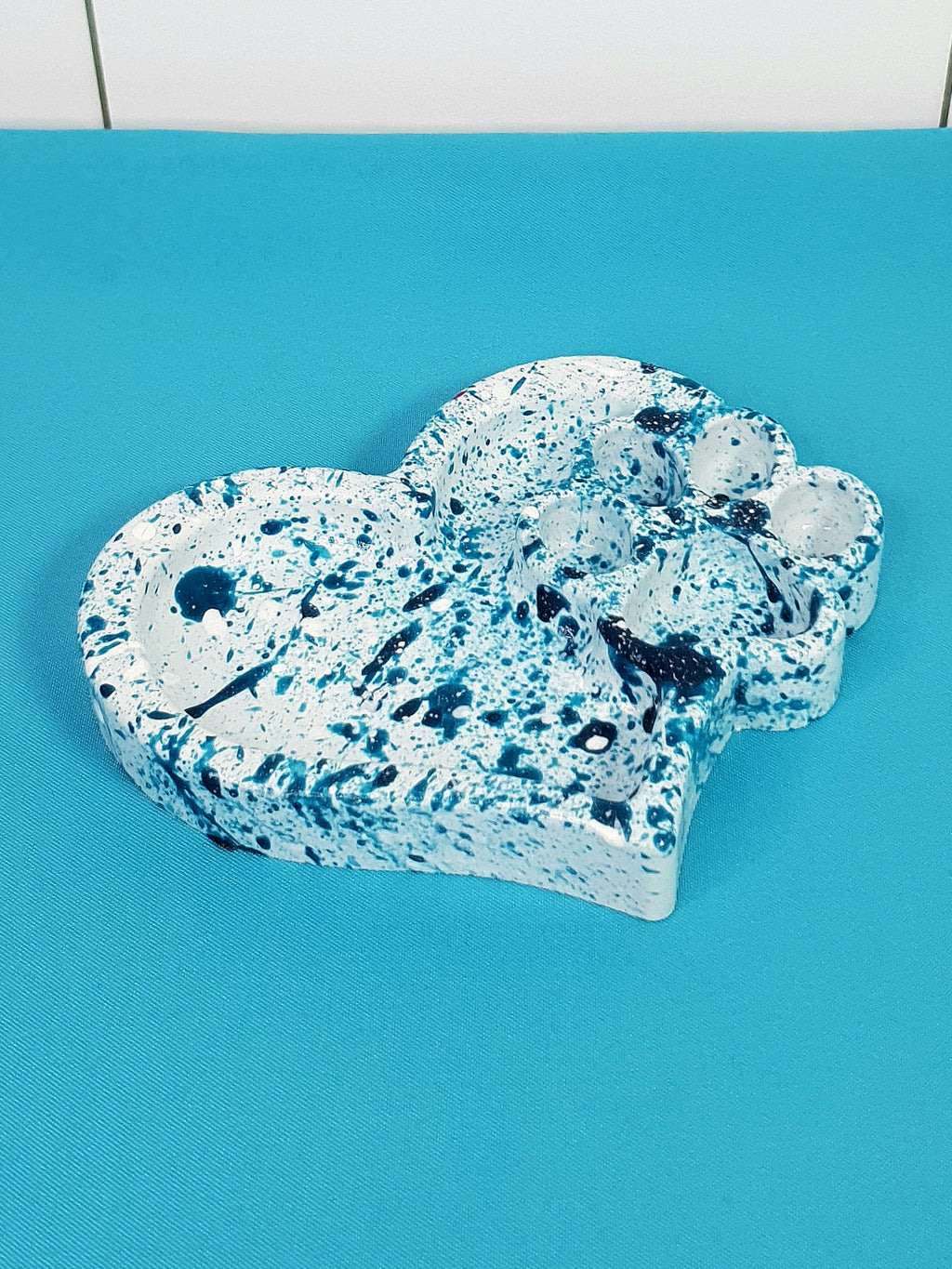 Mini vide-poche coeur & patte personnalisé – plusieurs finitions possible -