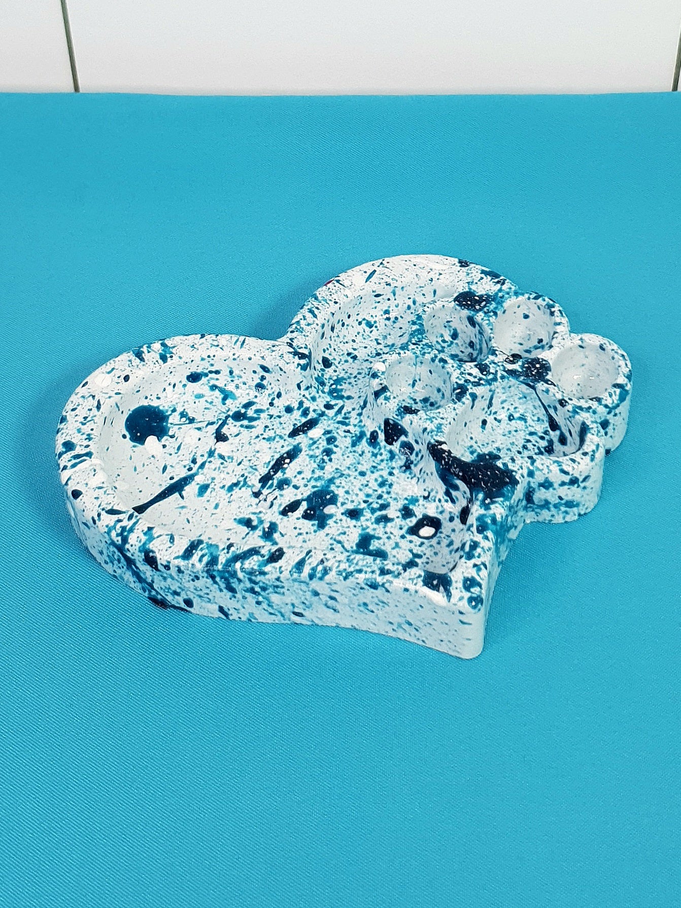 Mini vide-poche coeur & patte personnalisé – plusieurs finitions possible -