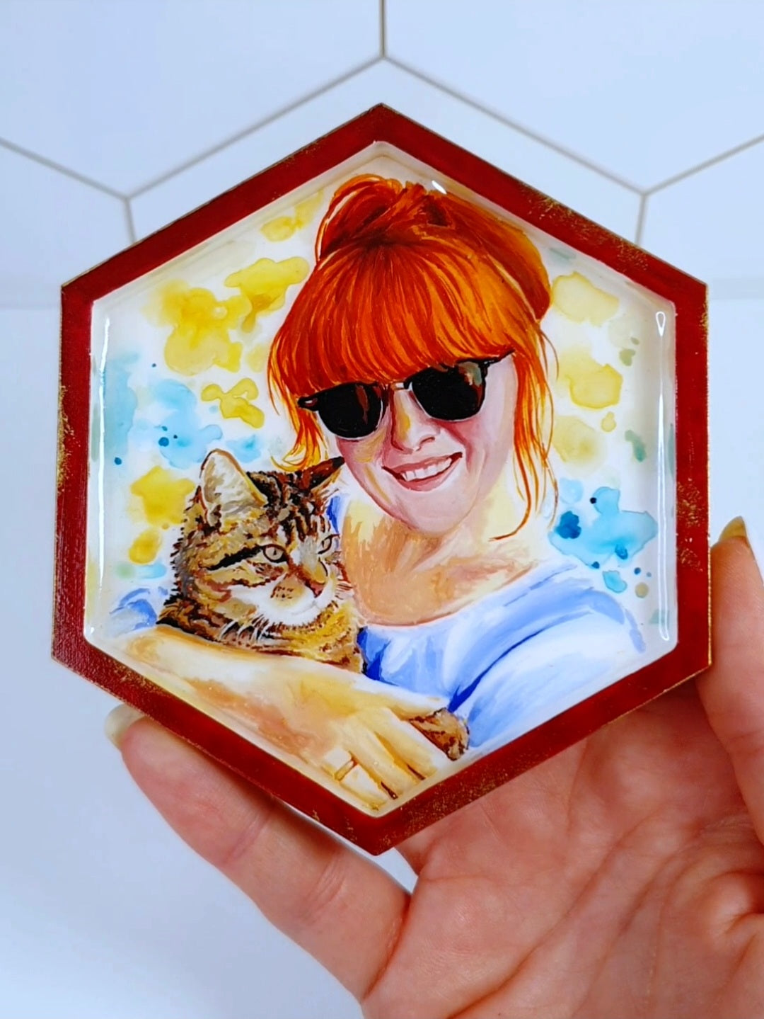 Tableau à poser personnalisé - illustration animale -
